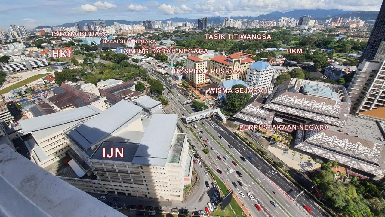 Homestay Jalan Tun Razak Walking Distance Ijn, Hkl, Mrt Station, Kpj, Perkeso, Bernama, Tabung Darah, Istana Budaya Kuala Lumpur Luaran gambar